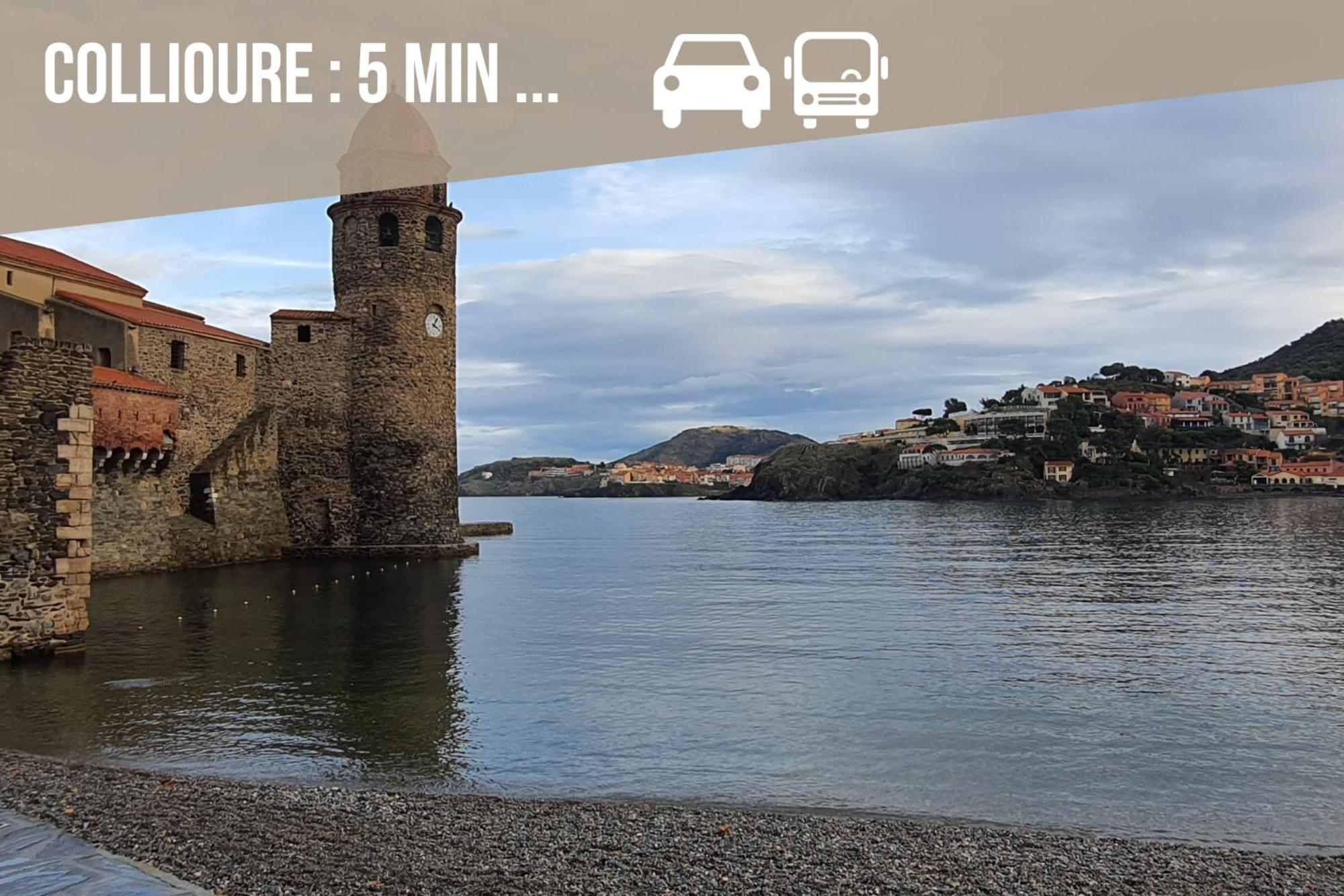 Le Belveze, Emplacement Central Et Calme Port Vendres Exterior foto